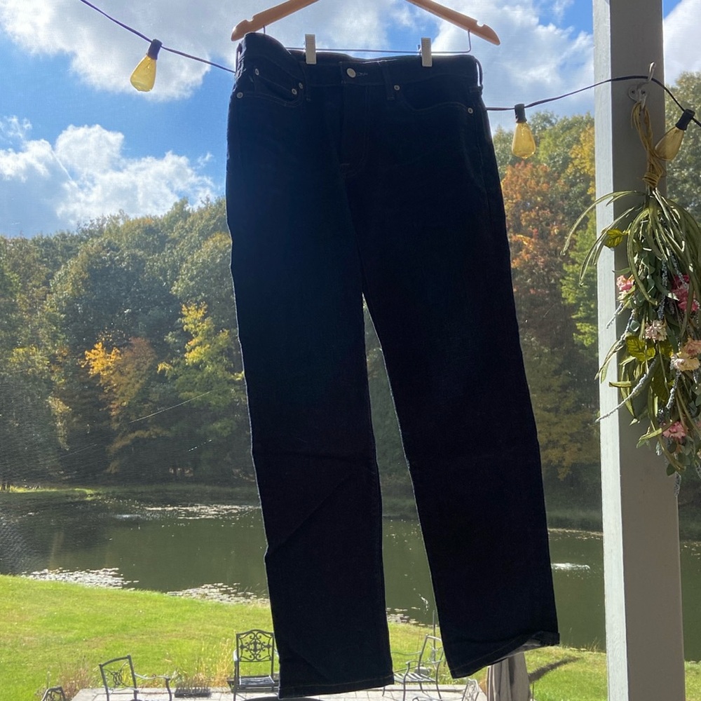 Abercrombie and Fitch dark navy Skinny Taler stretch Jeans